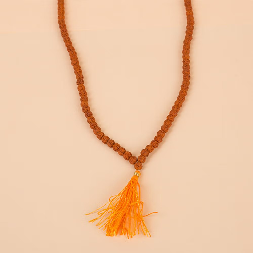 Panchamukhi Rudraksha Mala (Bead Size 5.5 mm) - Image 2