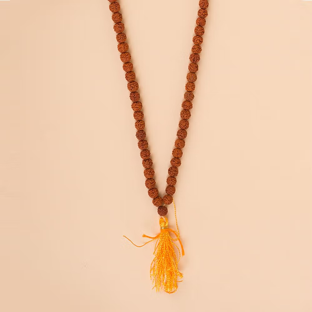 Panchamukhi Rudraksha Mala (Bead Size 6 mm) - Image 2