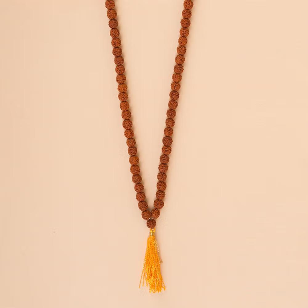 Panchamukhi Rudraksha Mala (Bead Size 7 mm) - Image 2