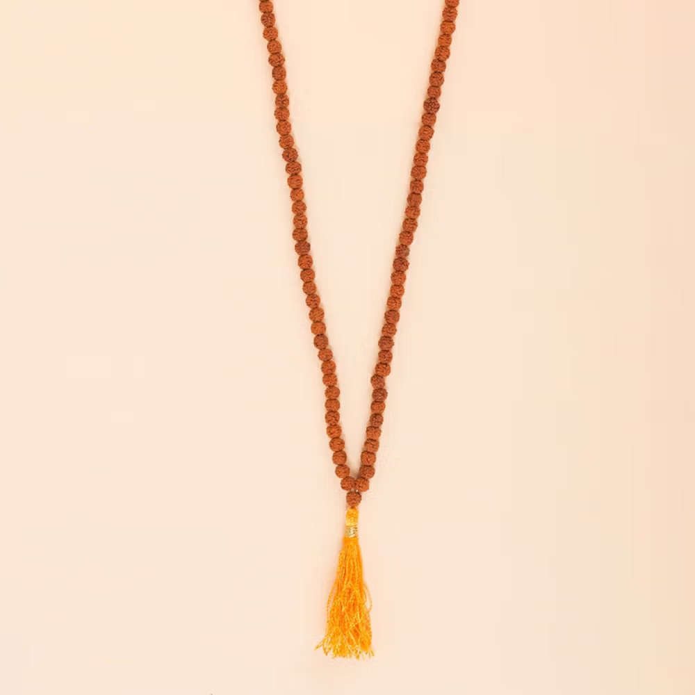 Panchamukhi Rudraksha Mala (Bead Size 5 mm) - Image 2