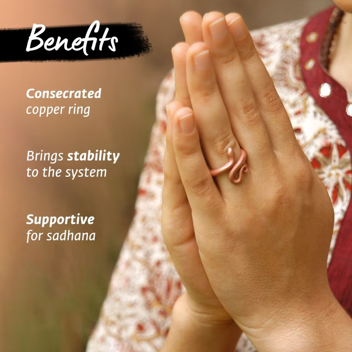 Isha snake ring | How to adjust Isha snake Ring | Copper Ring - YouTube