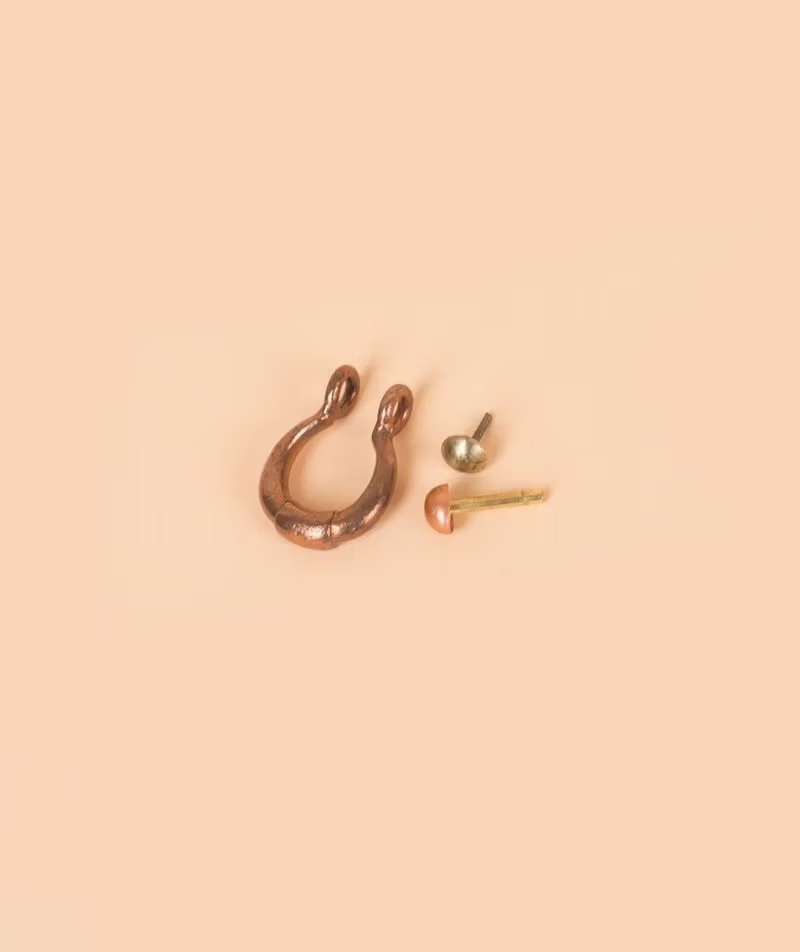 Adiyogi Copper Earring - Image 5
