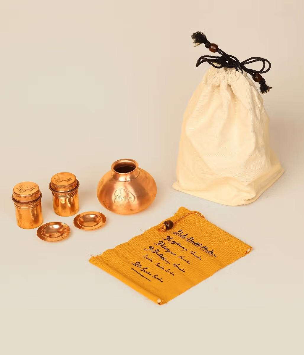 Bhuta Shuddhi Kit in Cloth Bag
