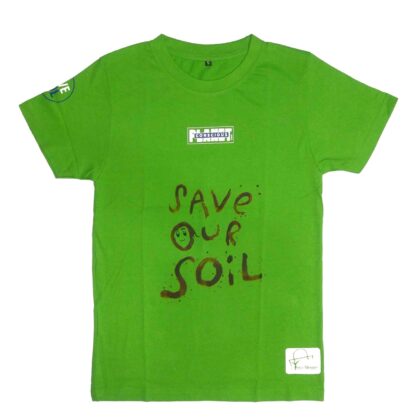 Unisex Save Soil Short Sleeve T-Shirt (Size-S)