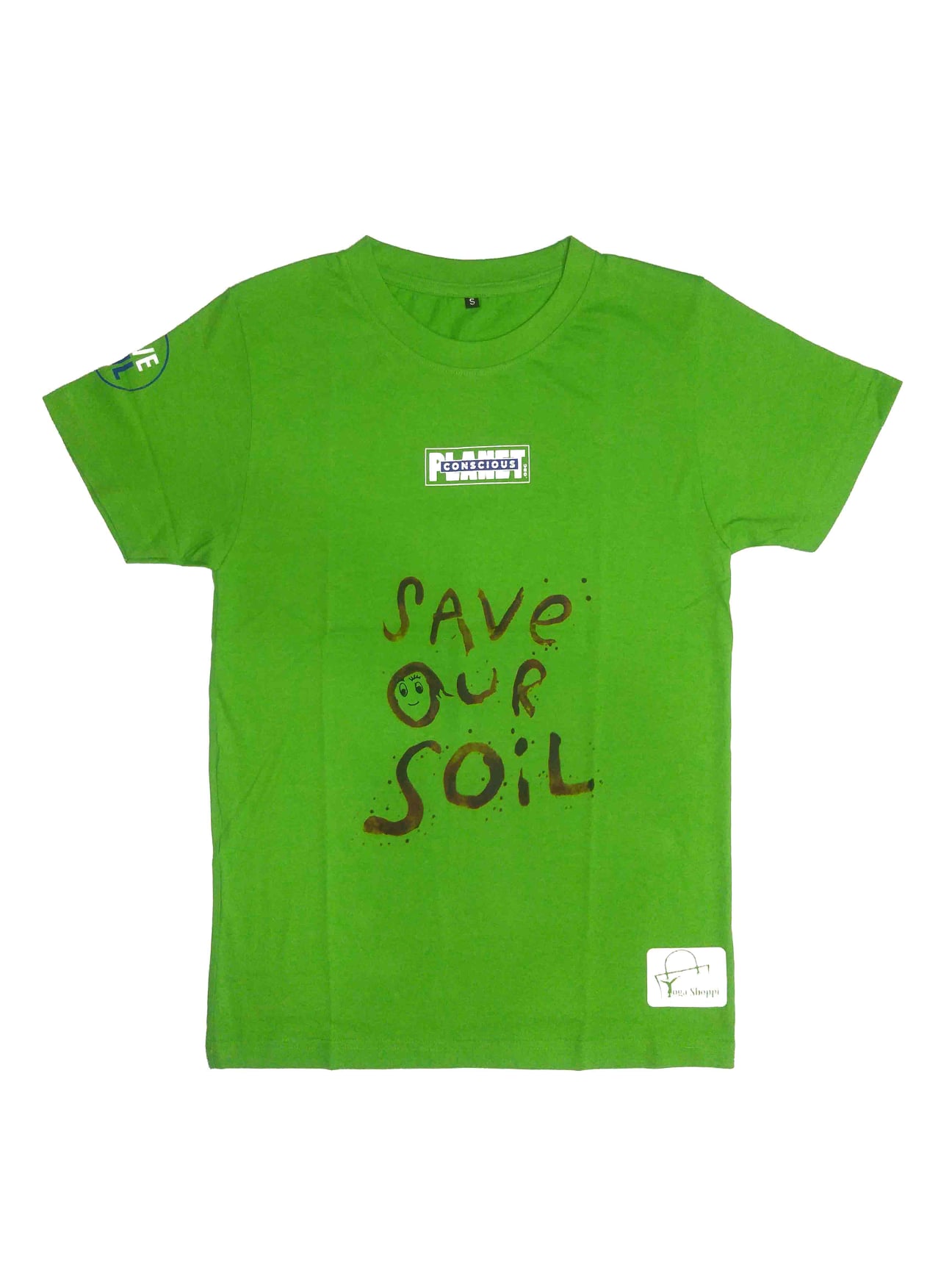 Unisex Save Soil Short Sleeve T-Shirt (Size-S)