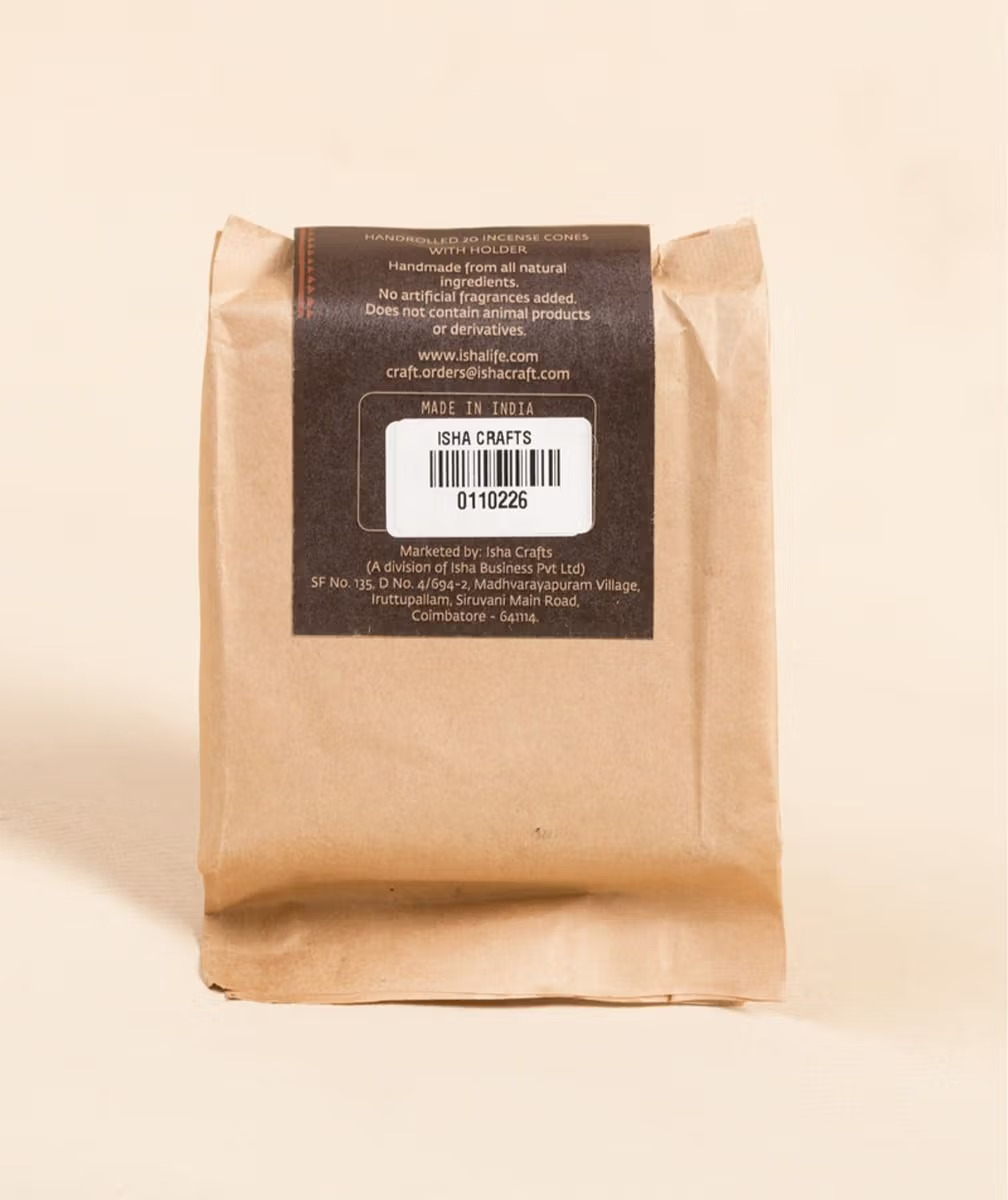 Handmade Natural Earth Fragrance Cone, 20 Pcs - Image 4