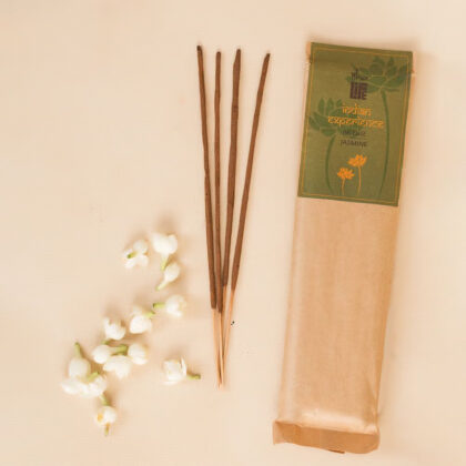 Hand rolled pure Jasmine Incense/Agarbatti.
