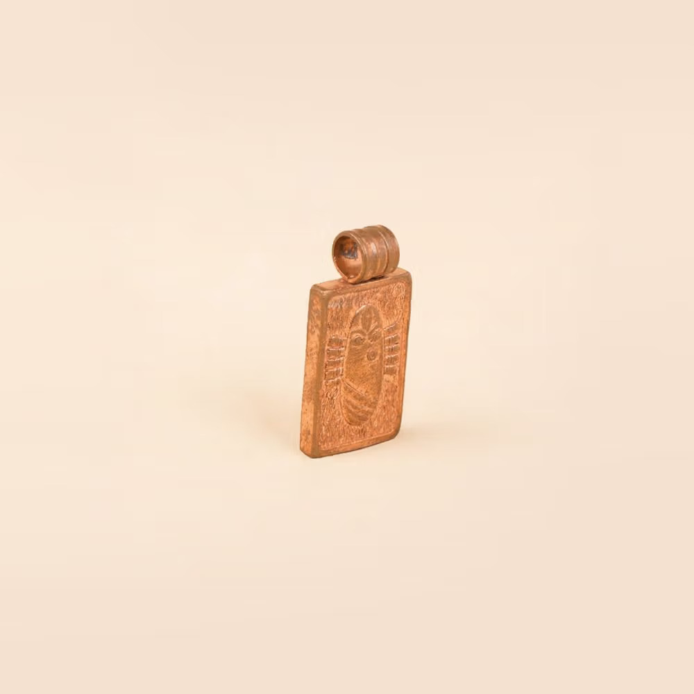 Linga Bhairavi Copper Pendant (Large) - Image 3