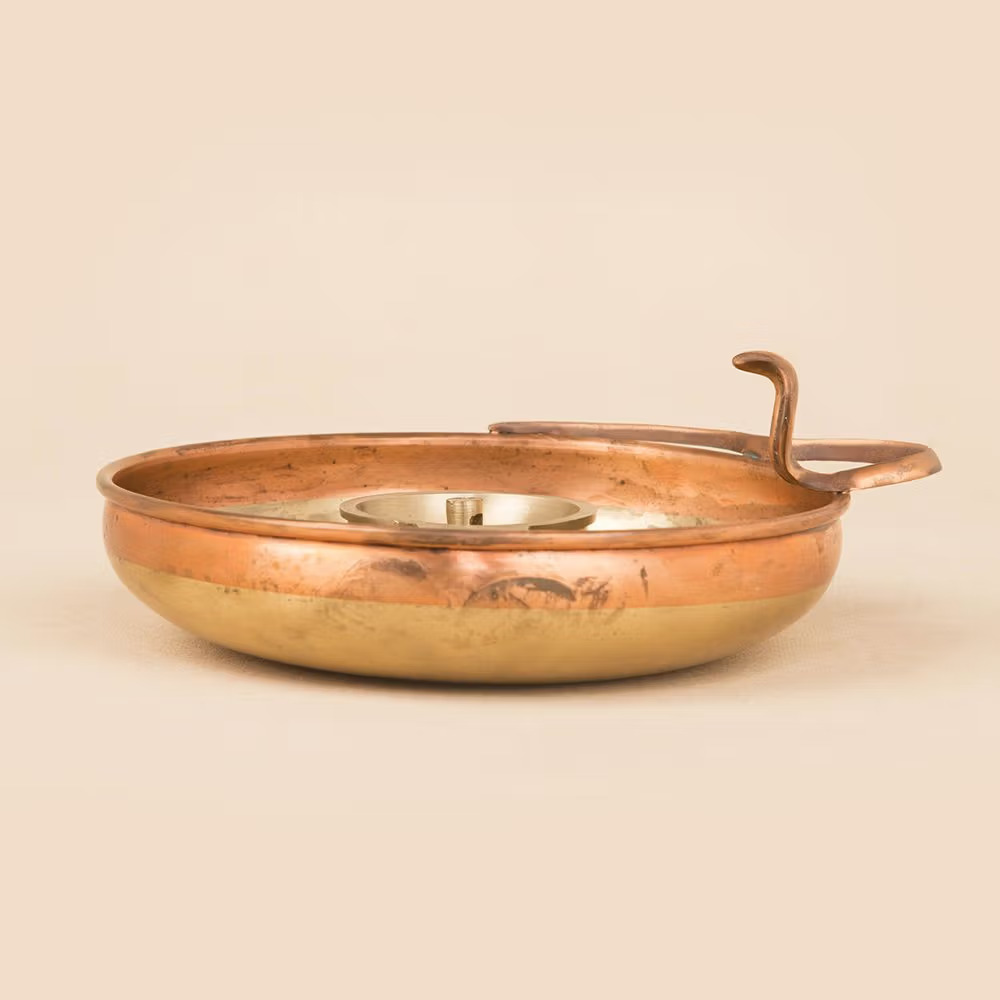Consecrated Linga Jyoti Lamp. Unique Design. Bring home the energies of Dhyanalinga - Image 3
