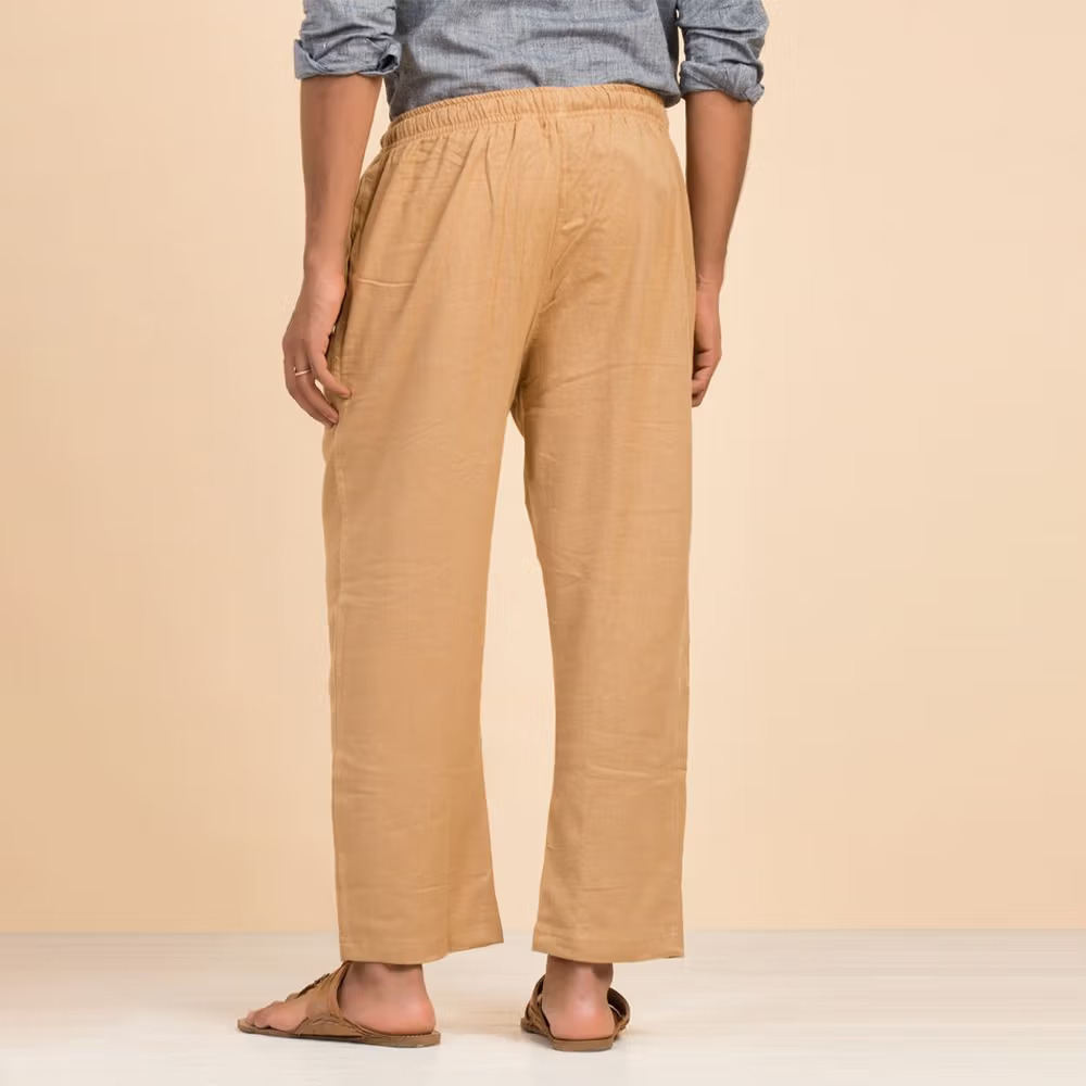 Buy UBIC Khaki Regular Fit Cotton Chinos | Formal Pants | Regular Fit  Trouser | Track Pants for Men Pack-1 (M, Khaki) at Amazon.in