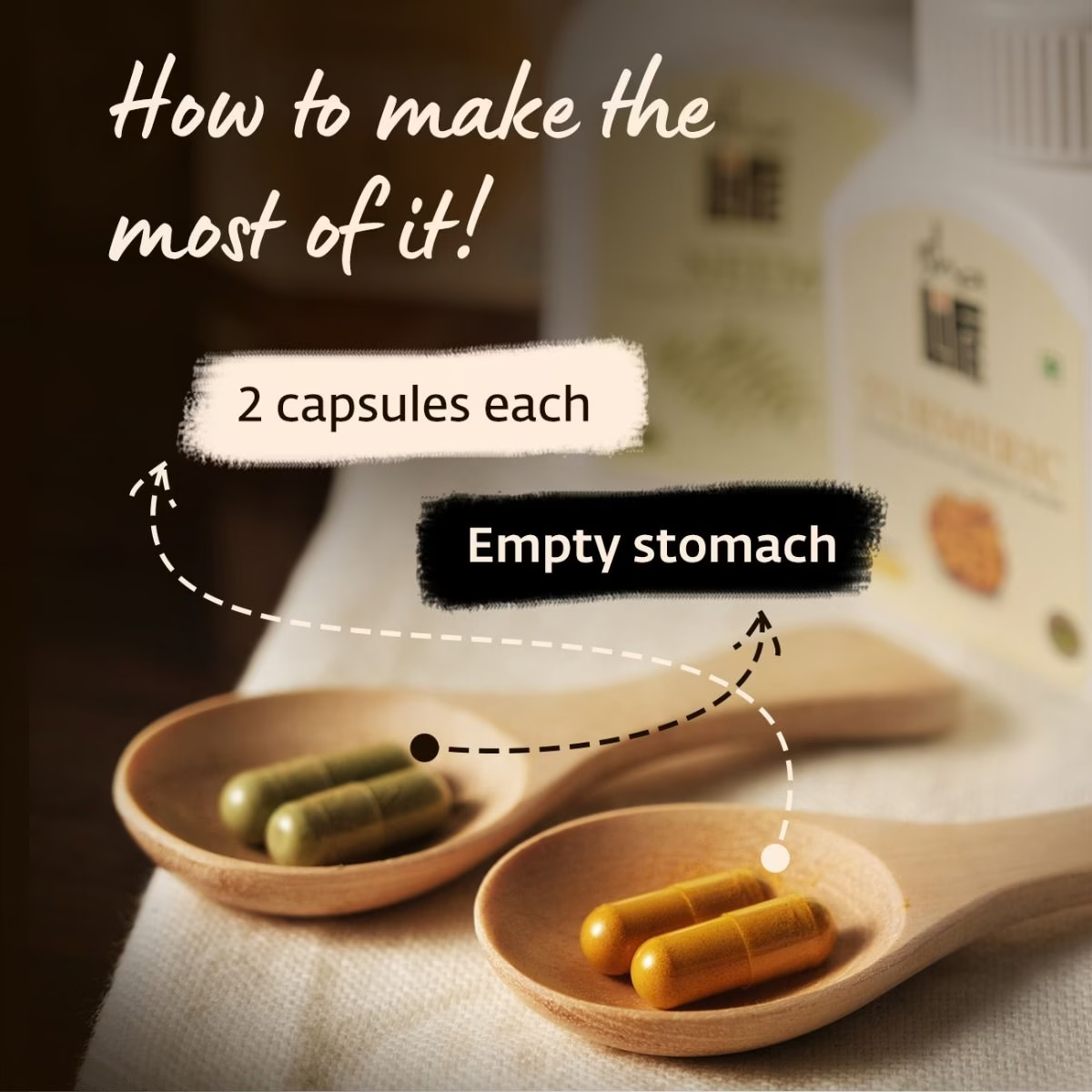 Neem and Turmeric powder in veg capsules. Combo pack. 100 capsules each. For daily detox. - Image 6